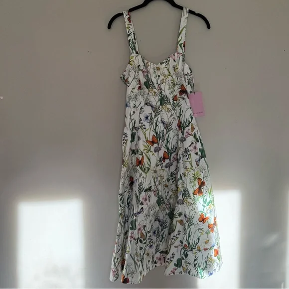 Avec Les Filles Floral Print Dress NWT - Picture 3 of 13